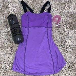 Lululemon purple tank size 4